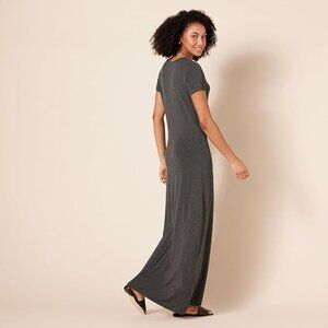 Amazon Essentials Grey Charcoal Maxi Dress Casual